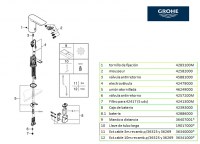 GRIFO LAVABO ELECTRONICO BAU COSMOPOLITAN GROHE